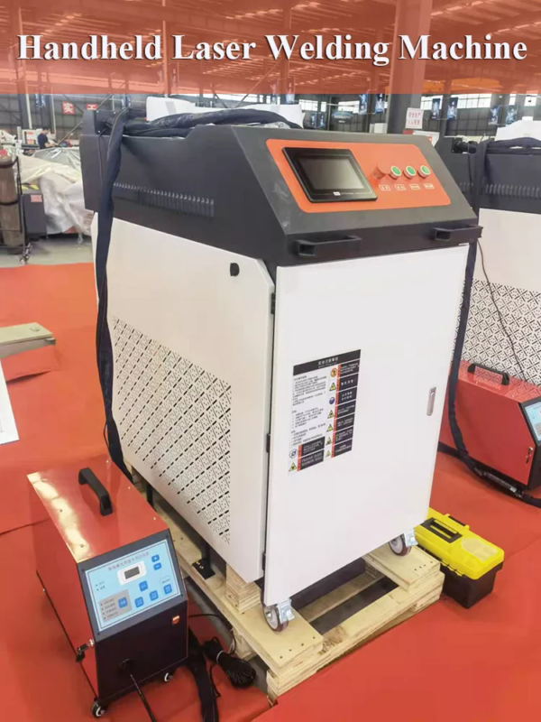 Handheld Stainless Steel Aluminium Galvanized Sheet 1500W Fiber Laser Welding Welder Machine