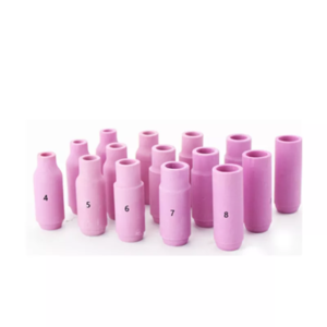 Pink TIG Accessories 10N44 10N45 10N46 10N47 10N48 10N49 10N50 Tig Welding Torch Spare Parts Alumina Ceramic Cup