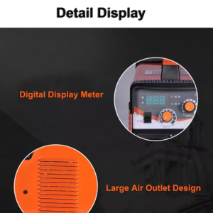  Portable Industrial 220V Inverter Welder Digital Display IGBT TIG Argon Arc Welding Machine with European Plug