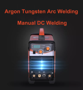 Portable Industrial 220V Inverter Welder Digital Display IGBT TIG Argon Arc Welding Machine with European Plug