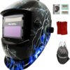 WELDMALL True Color Solar Power Auto Darkening Welding Helmet