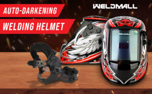 WELDMALL True Color Solar Power Auto Darkening Welding Helmet