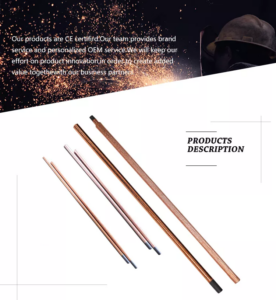 Arc Gouging Electrode Copper Coated Carbon Rod for Welding