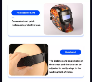 Auto Dimming Welding Helmet Automatic Darkening Welding Mask for Welding Machine