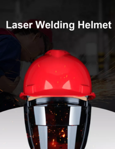 Face Protection Welding Hood Headgear Foldable Head Mounted Laser Welding Helmet