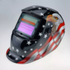 Head-mounted OEM Decals Solar Auto Darkening Electronic MIG TIG Stickers Welding Helmet