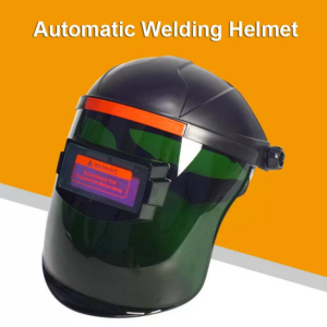 Solar Auto Darkening Half Helmet 2 Sensor Foldable Flip Argon Electronic Welding Mask