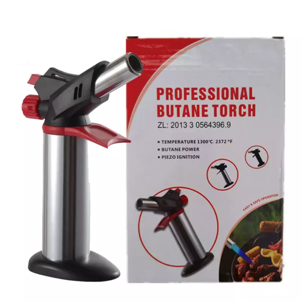 BBQ Flame Gun Butane Lighter Gas Blow Torch