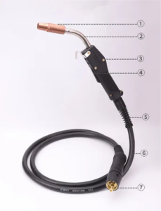 MIG Welding Torch Gas Cooled Torch