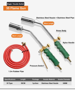 Single Double Switch Flame Gun Gas Torch