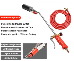 Single Double Switch Flame Gun Gas Torch