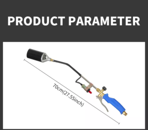 Single Double Switch Heating Gas Flame Gun