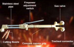 Welding Cutting Torch with Cutting Nozzle