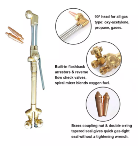 Welding Cutting Torch with Cutting Nozzle